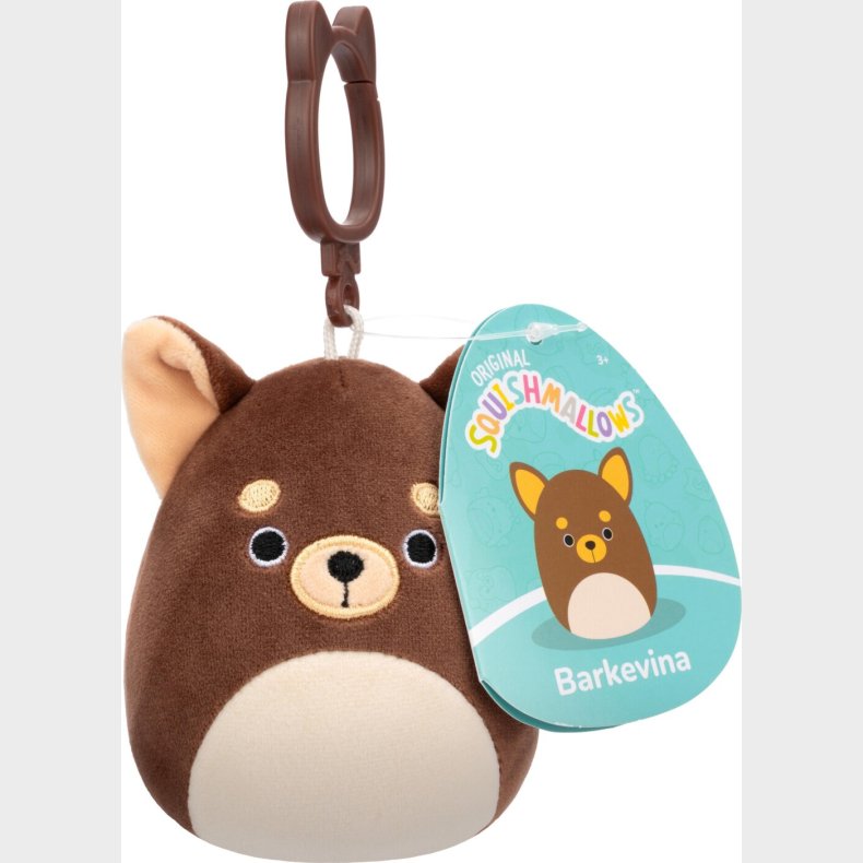 Squishmallows - 9 Cm P20 Clip On - Barkevina Chihuahua