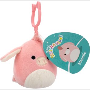 Squishmallows Bamse - Maudie �sel - Med Klips - 9 Cm