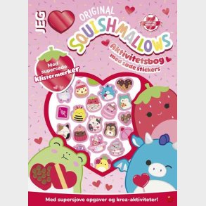 Squishmallows Aktivitetsbog 2 Med S�de Stickers - Bog