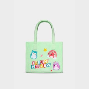 Squishmallows - Felling Mallow Gr�n - Skuldertaske Til B�rn