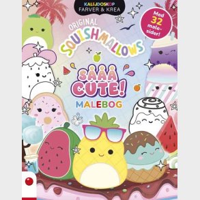 Squishmallows Malebog 2: S��� Cute! - Bog