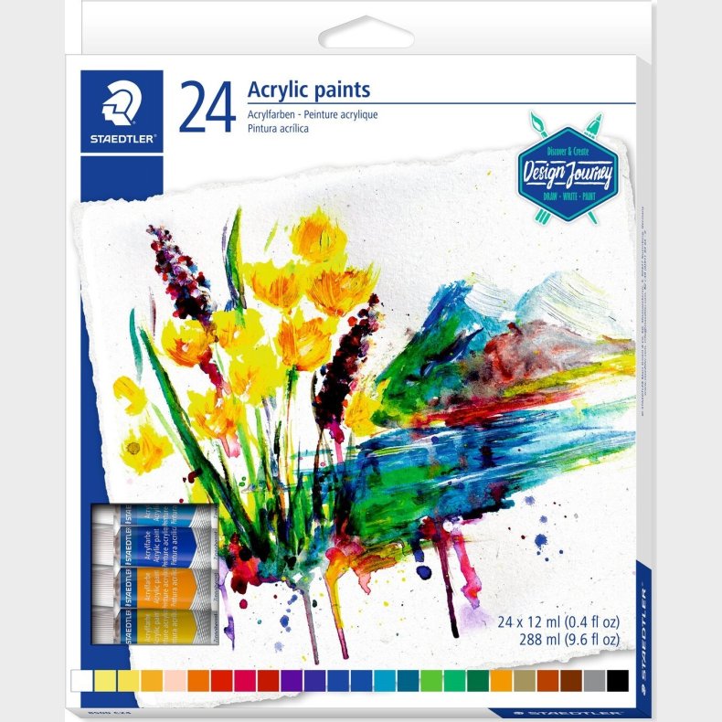Staedtler - Akrylmaling - 24 Stk