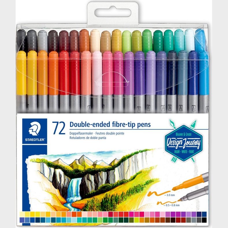 Staedtler - Duo Tusser - 72 Stk