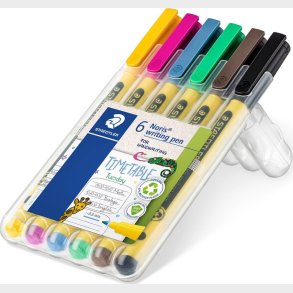 Staedtler - Noris Writing Pen - 0,6 Mm - 6 Farver
