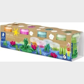 Staedtler - Modeller Voks - 4 Stk. Neon Farver