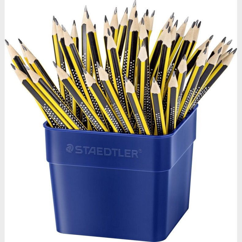 Staedtler - Noris Jumbo Blyanter Med Blyantholder - 48 Stk.