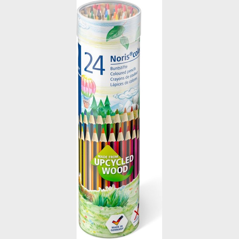 Staedtler - Noris Colour Farveblyanter - 24 Stk.