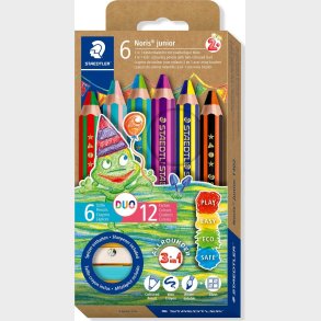 Staedtler - Noris Junior Duo Farveblyant - 6 Stk.