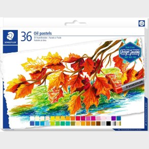 Staedtler - Olie Pasteller - 36 Farvekridt