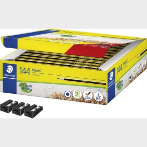 Staedtler - Noris Blyanter - Kmpe Pakke - 144 Stk
