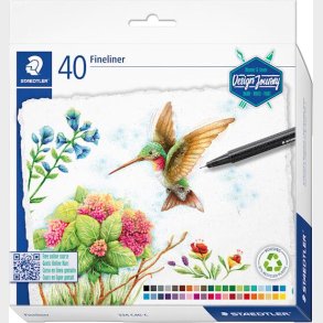 Staedtler - Triplus Fineliner - 0,3 Mm - 40 Stk