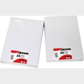 Standardblok A6 Ternet 3-pak - Bright Office