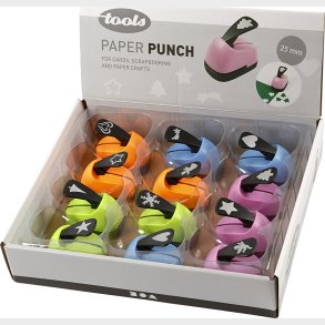 Stansejern - Julemotiver - Str. 25 Mm - 12 Stk.