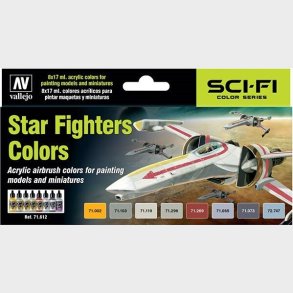 Vallejo - Model Air Maling St - Star Fighters Colors - 8x17 Ml - 71612