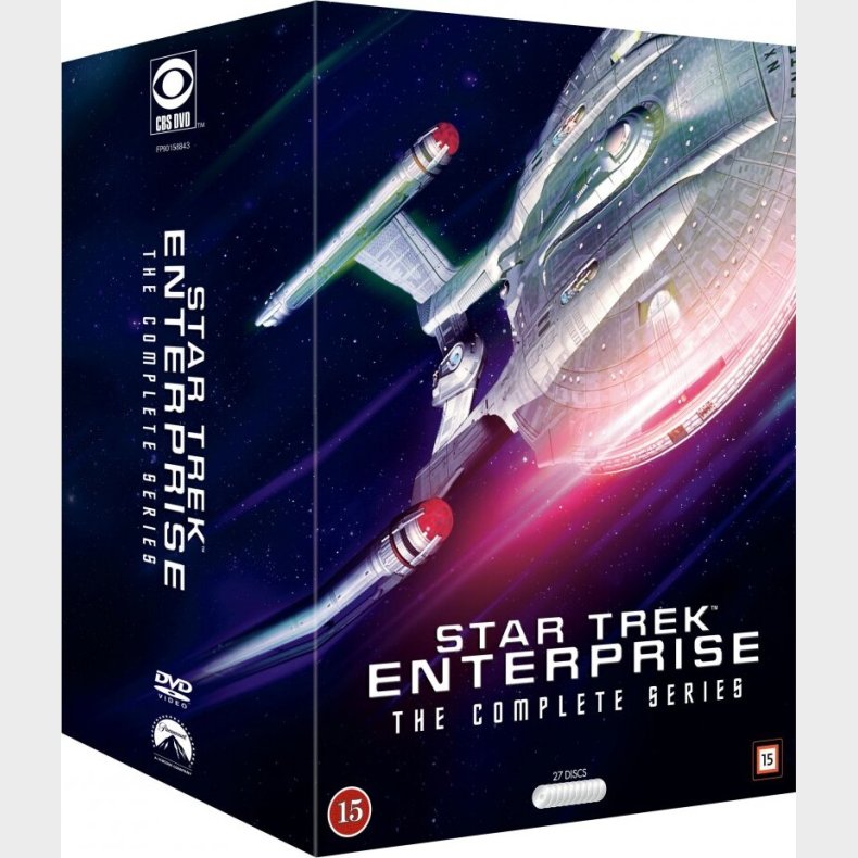 Star Trek Enterprise Box - Den Komplette Samling - DVD - Tv-serie
