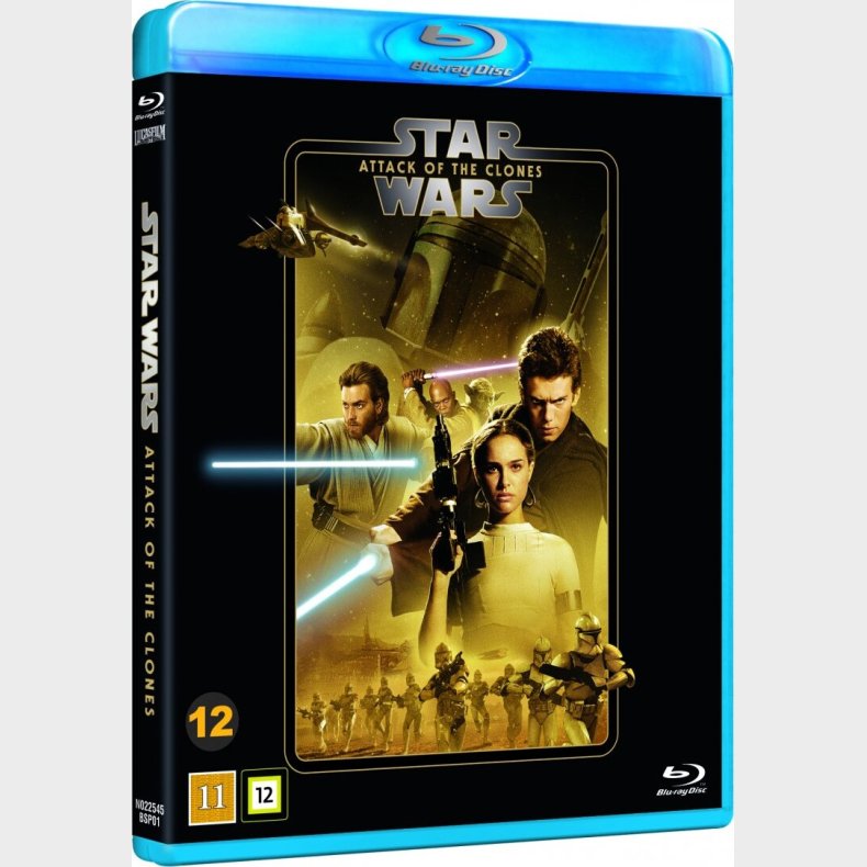 Star Wars: Attack Of The Clones - Klonernes Angreb - Episode 2 - 2020 Udgave - Blu-Ray