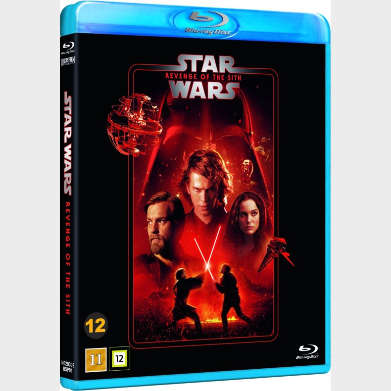 Star Wars: Revenge Of The Sith - Sith-fyrsternes Hvn - Episode 3 - 2020 Udgave - Blu-Ray