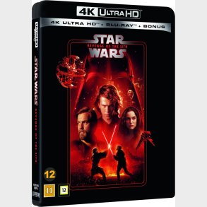 Star Wars: Revenge Of The Sith - Sith-fyrsternes Hvn - Episode 3 - 2020 Udgave - 4K Blu-Ray