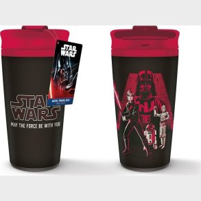 Star Wars (may The Force Be With You) Metal Travel Mug