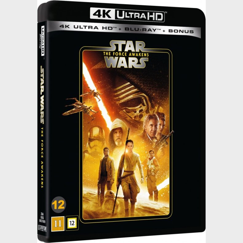 Star Wars: The Force Awakens - Episode 7 - 2020 Udgave - 4K Blu-Ray