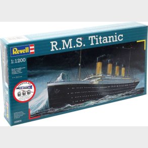 Revell - R.m.s. Titanic Starter Kit - Skib Bygges�t - 1:1200 - 75804