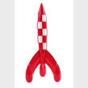 Tintin Rumraket Statue - 30 Cm