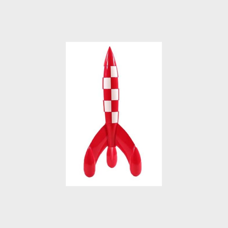 Tintin Rumraket Statue - 30 Cm