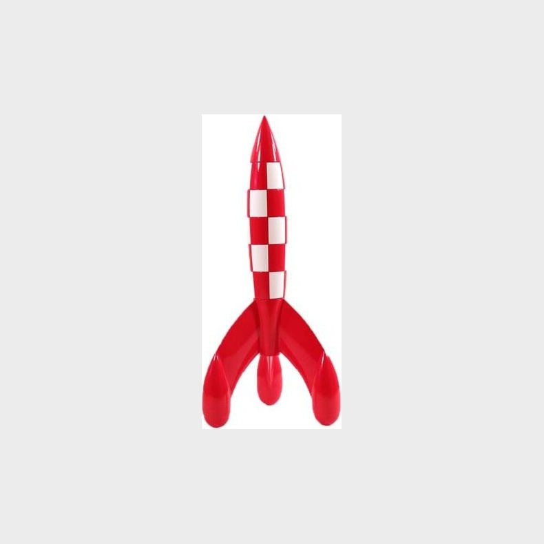 Tintin Rumraket Statue - 30 Cm