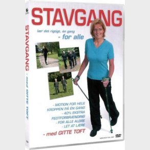 Stavgang - Med Gitte Toft - DVD - Film