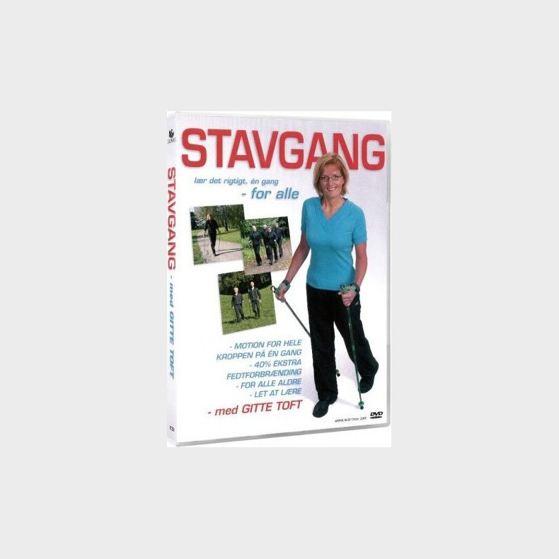 Stavgang - Med Gitte Toft - DVD - Film