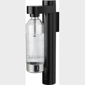 Stelton - Brus Sodavandsmaskine - Vghngt - Inkl. Flaske - Sort