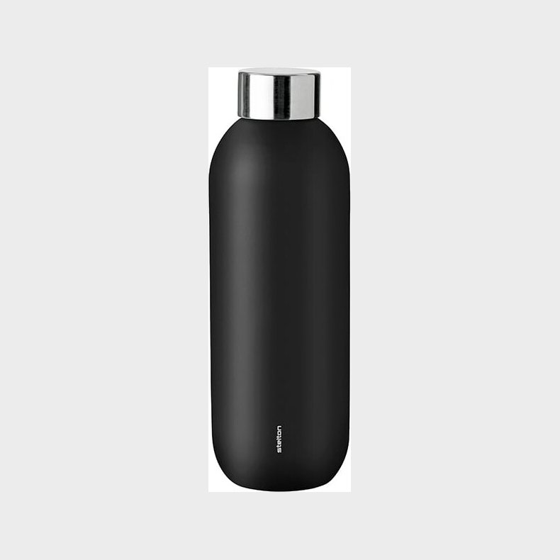 Stelton - Keep Cool Termoflaske - 600 Ml - Sort