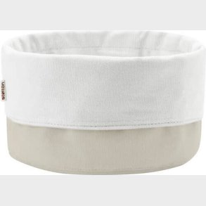 Stelton - Klassisk Br�dpose - Bomuld - Sand/hvid - � 23 � H 21 Cm