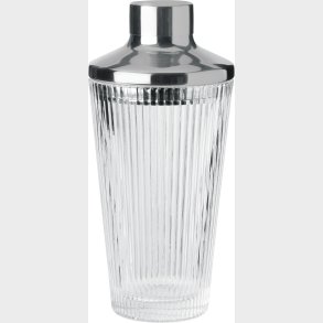 Stelton - Pilastro Cocktail Shaker - Glas -  Riflet - 400 Ml