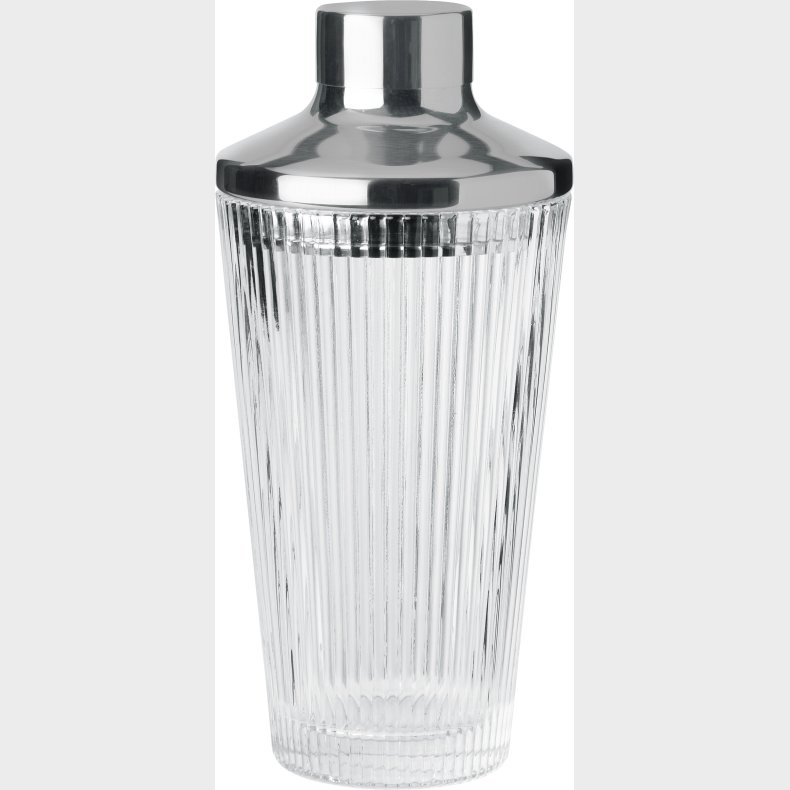 Stelton - Pilastro Cocktail Shaker - Glas -  Riflet - 400 Ml