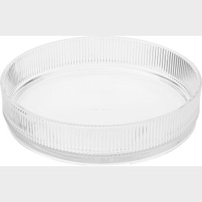 Stelton - Pilastro Serveringssk�l I Glas - Riflet - � 23 Cm