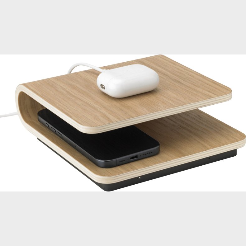 Stelton - Ro Tr�dl�s Oplader - Oak