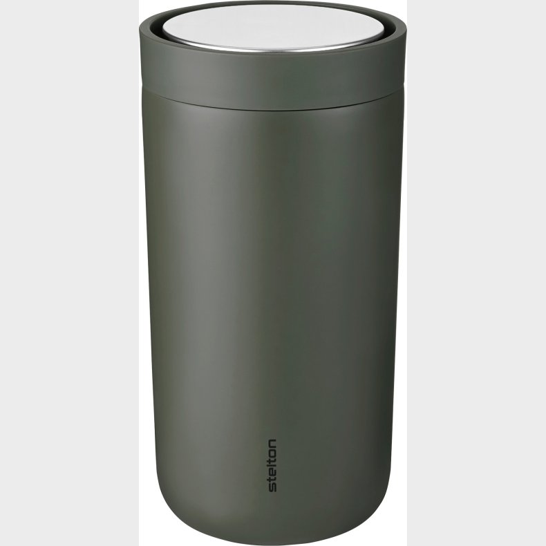Stelton - To Go Click Termokop - Soft Dark Forest - 0.2 L
