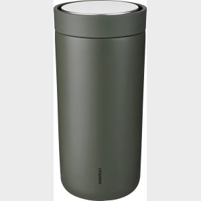 Stelton - To Go Click Termokop - Soft Dark Forest - 0.4 L