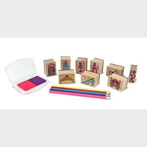Melissa & Doug | Stempelst - Prinsesse