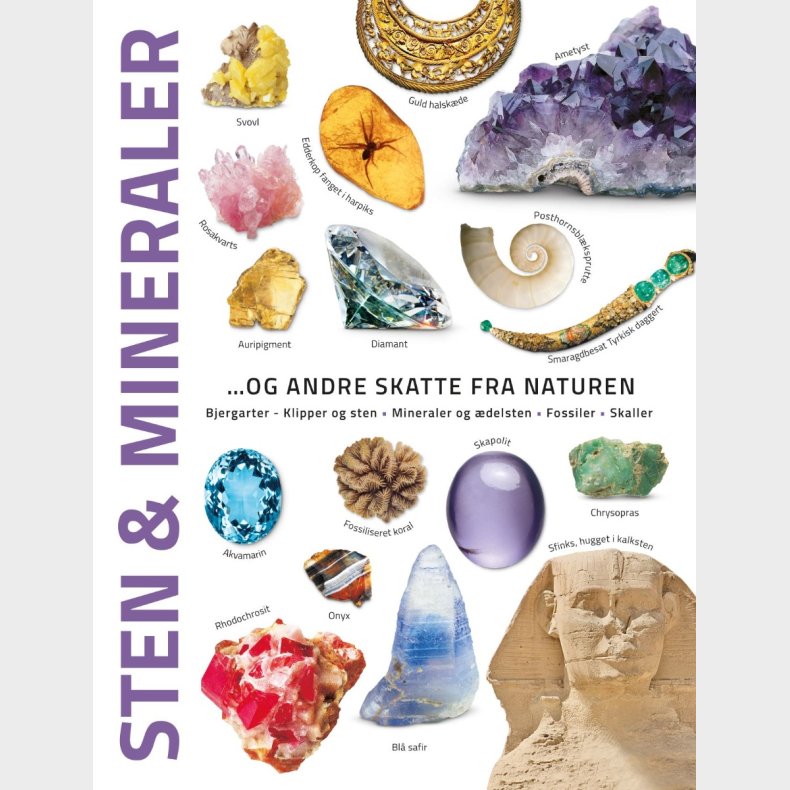 Forlaget Globe | Sten & mineraler... og andre skatte fra naturen