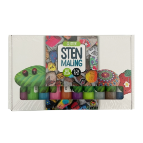 Hobbymate | Stenmaling 10 x 30 ml - Glitter