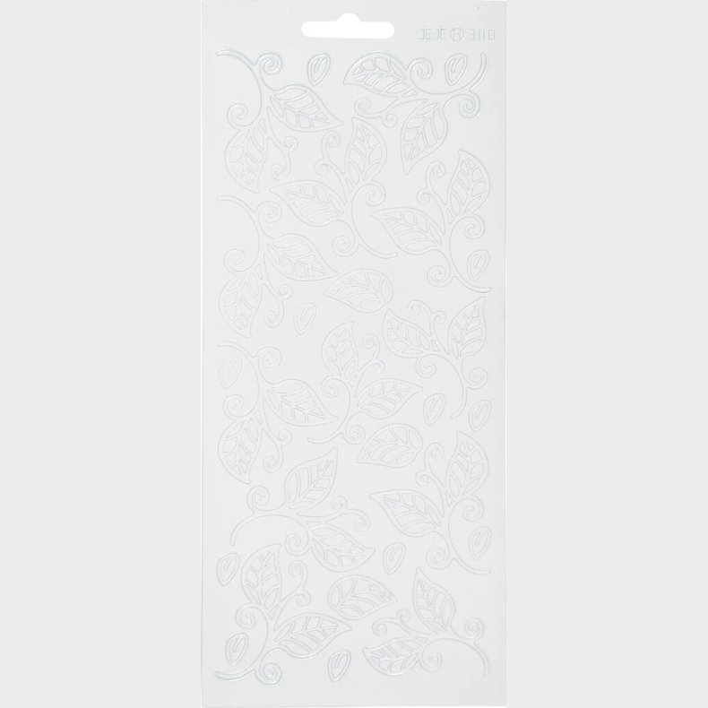 Klistermrker - Blade - Hvid