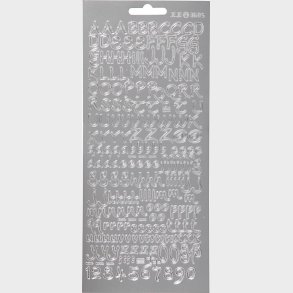 Bogstav Klistermrker - Slv