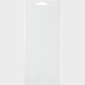 Klistermrker - Strimler Til Kanter - Hvid