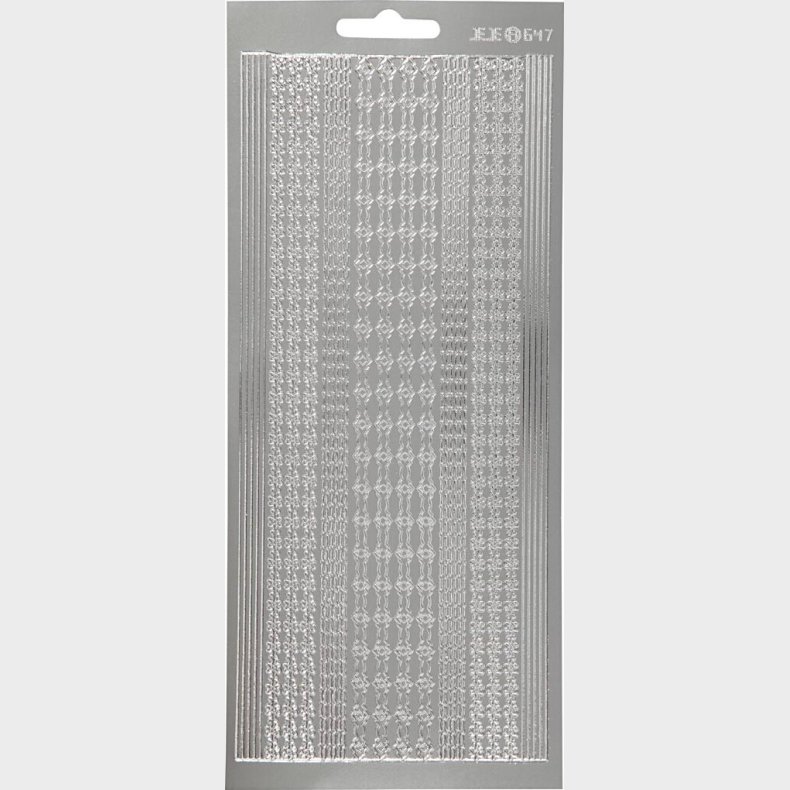 Klistermrker - Strimler Til Kanter - Slv