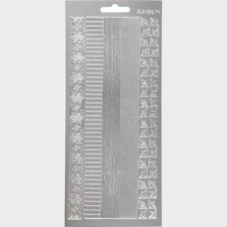 Klistermrker - Strimler Til Kanter - Slv