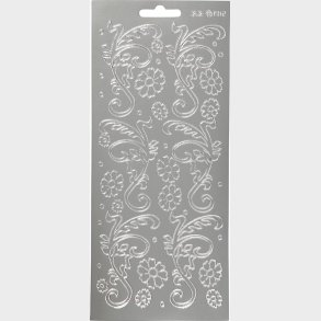 Klistermrker - Blade Og Blomster - Slv