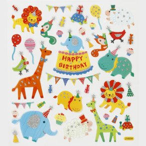 Klistermrker - Dyreorkester Fdselsdag