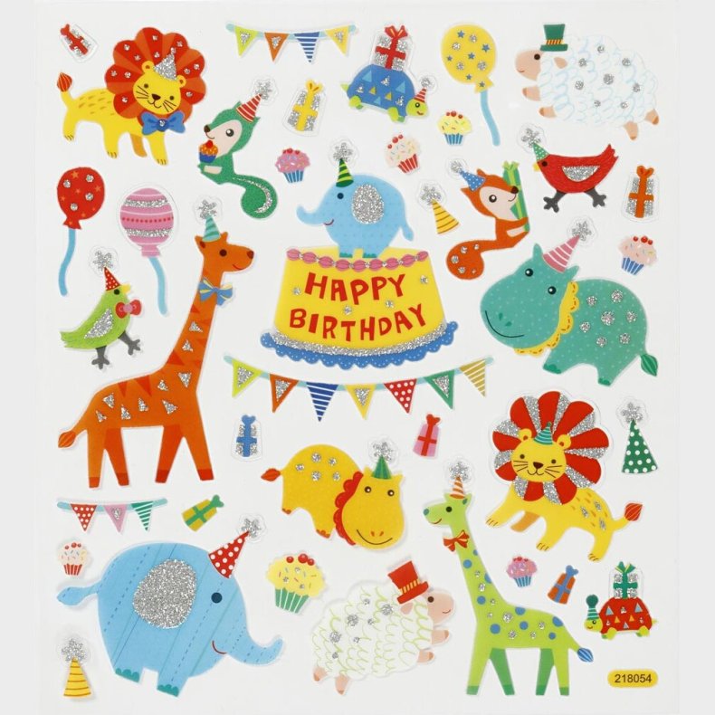 Klistermrker - Dyreorkester Fdselsdag